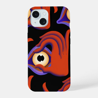 eyes open iPhone 15 case