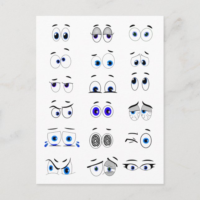 Eyes Postcard (Front)