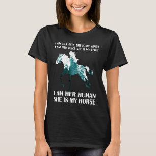 Eyes She Is My Wings Horse T-Shirt