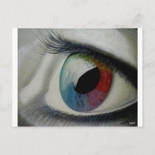 EYES SPECTRUM POSTCARD