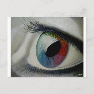 EYES SPECTRUM POSTCARD