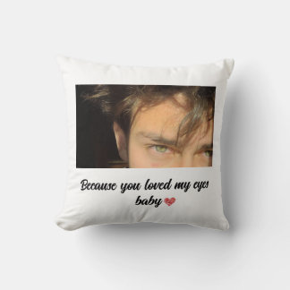 Eyes t-shirt gift cushion