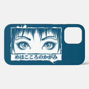 Eyes, The Window To The Soul, Manga Illustration iPhone 12 Pro Case