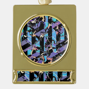 Eyesore  silver plated banner ornament