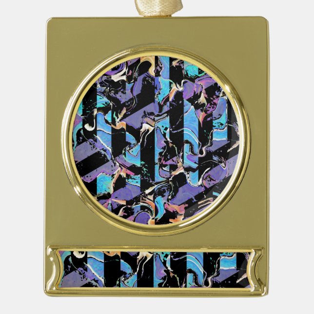 Eyesore  silver plated banner ornament (Front)