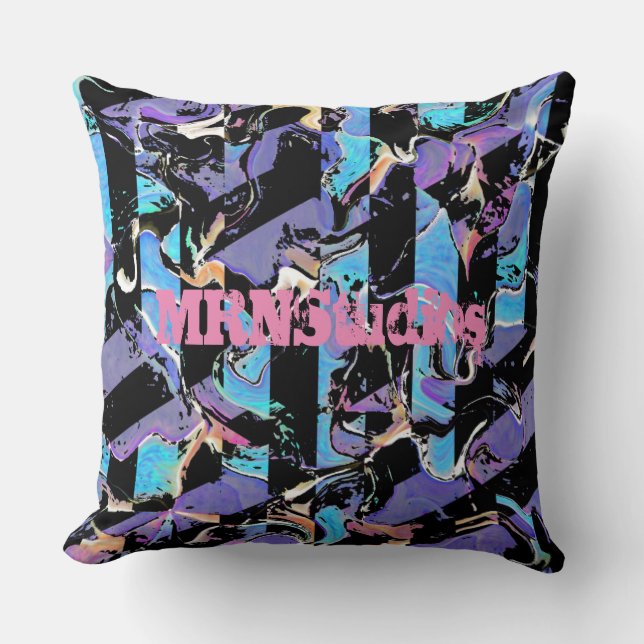 Eyesore  throw pillow (Front)