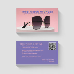 Eyewear Specialist, Optician Business Card