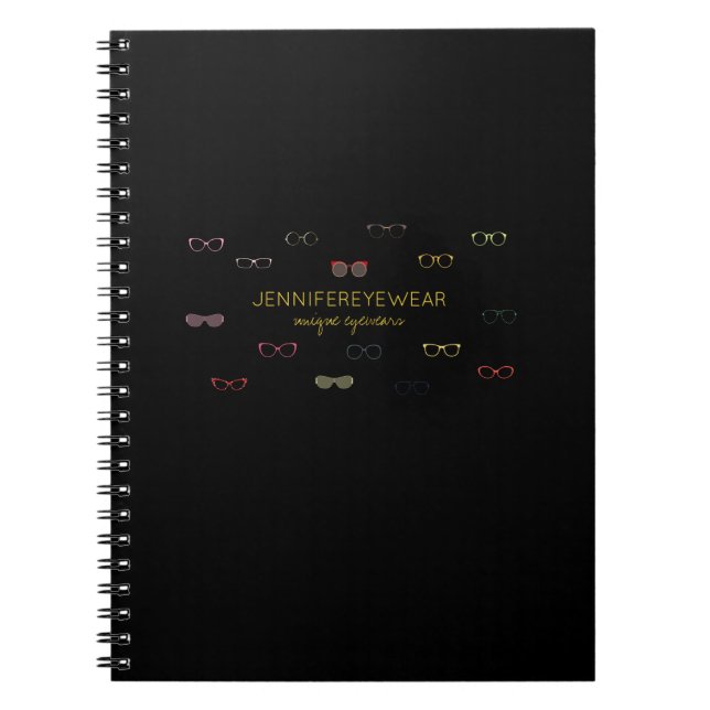 Eyewear Specialists Glass Optician Notebook (Front)