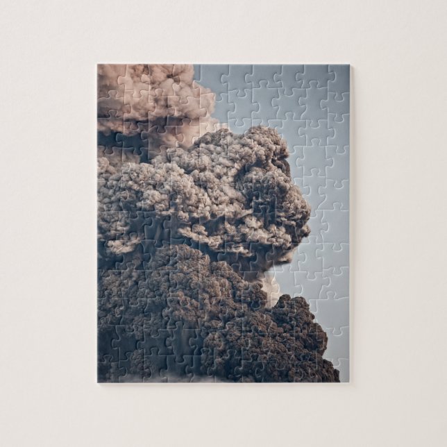 Eyjafjalljokull Volcanic Eruption Jigsaw Puzzle (Vertical)