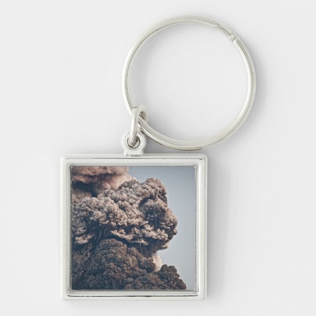 Eyjafjalljokull Volcanic Eruption Key Ring (Front)