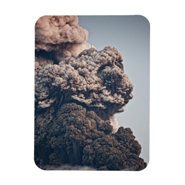 Eyjafjalljokull Volcanic Eruption Magnet (Vertical)
