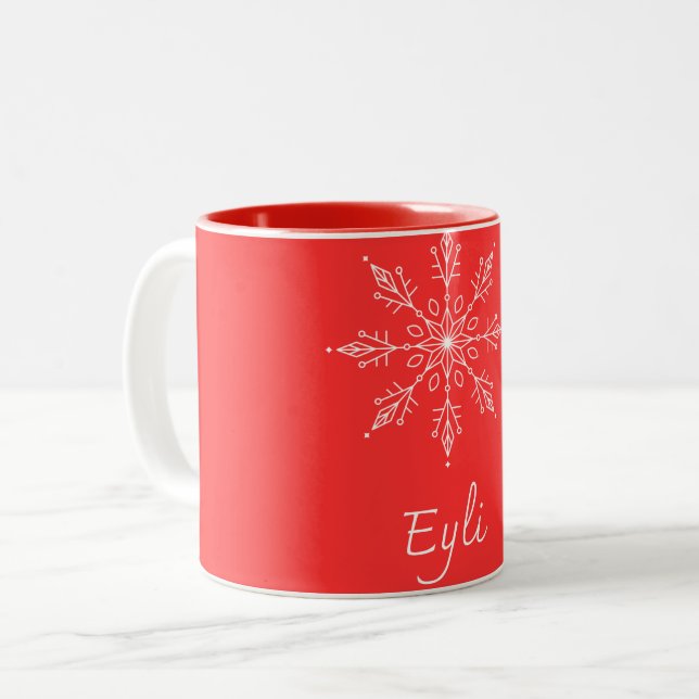 Eyli Two-Tone Coffee Mug (Front Left)