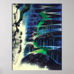 Eyvind Earle - A Vagrant Dream - 1995; United Sta Poster