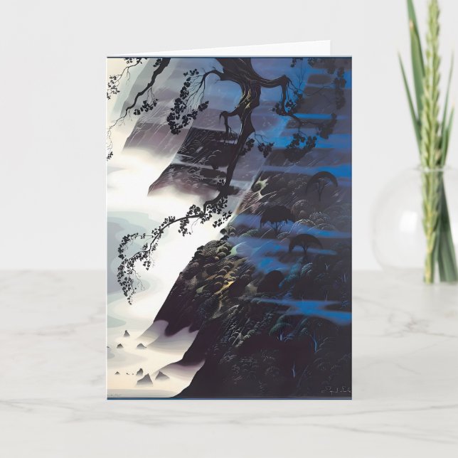 Eyvind Earle art Card (Front)