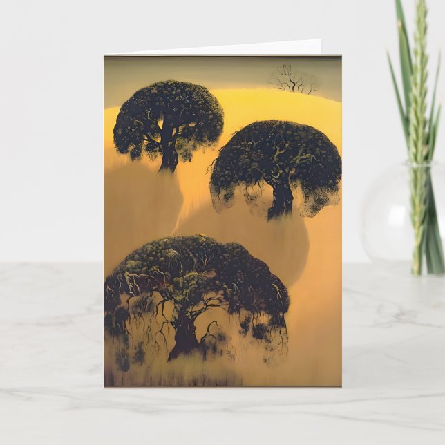 Eyvind Earle painting Card (Front)
