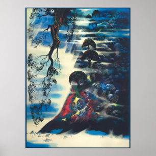 Eyvind Earle -  Summer Morning Mist - Magic Realis Poster