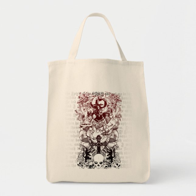 Ezekiel 37 tote bag (Front)