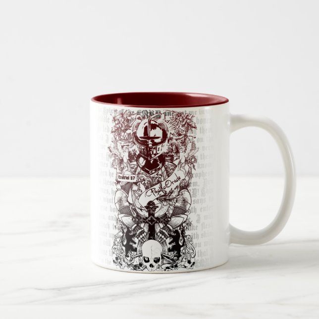 Ezekiel 37 Two-Tone coffee mug (Right)