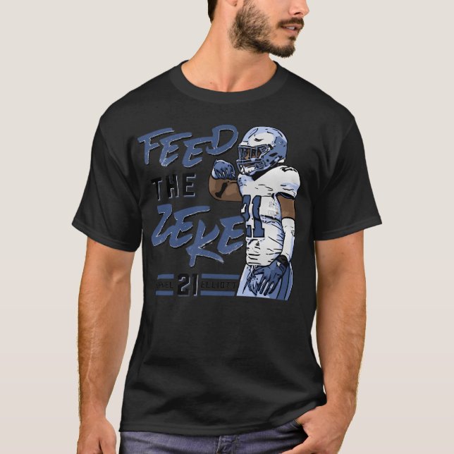 Ezekiel Elliott Dallas Feed The T-Shirt (Front)