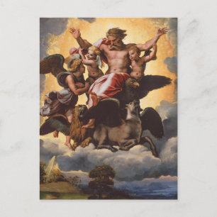 Ezekiel's Vision by Raphael Postcard