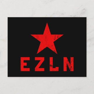 EZLN - Ejército Zapatista de Liberación Nacional Postcard