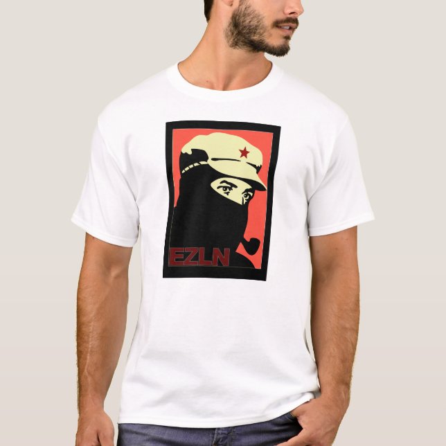 EZLN Subcomandante Marcos T-Shirt (Front)