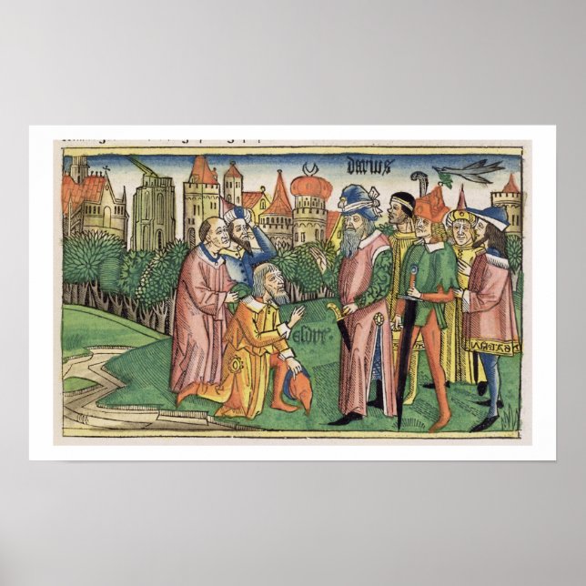 Ezra 6 16 The Temple of Jerusalem is dedicated by Poster (Front)