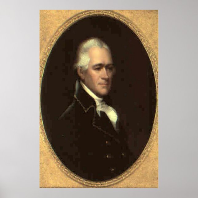 Ezra Ames / Alexander Hamilton / Poster (Front)