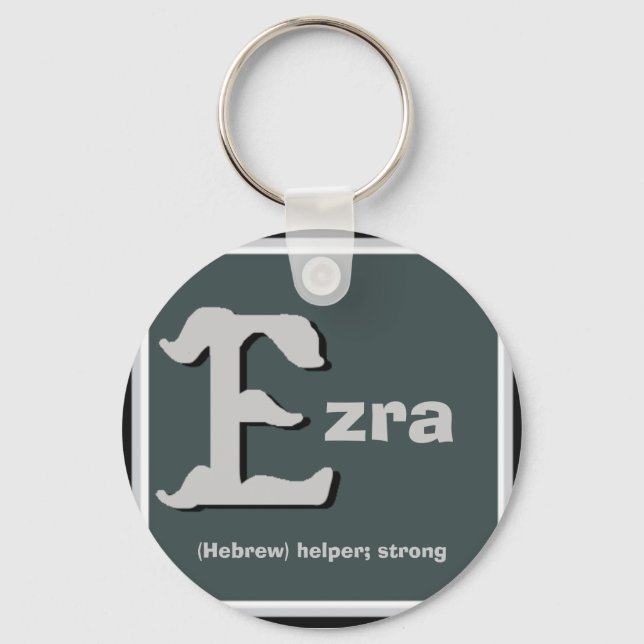 Ezra Keychain (Front)
