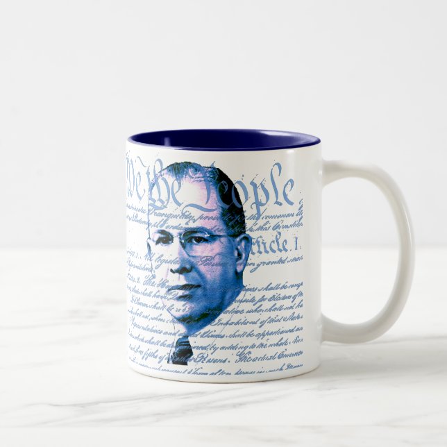 Ezra Taft Benson Two-Tone Coffee Mug (Right)