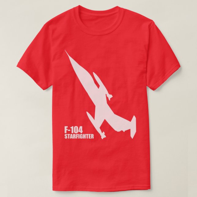 F104 Starfighter  (2)  T-Shirt (Design Front)