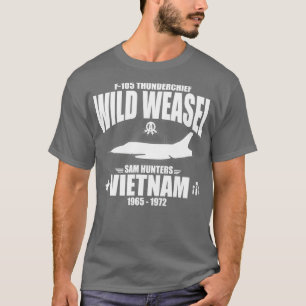 F105 Thunderchief Wild Weasel  T-Shirt