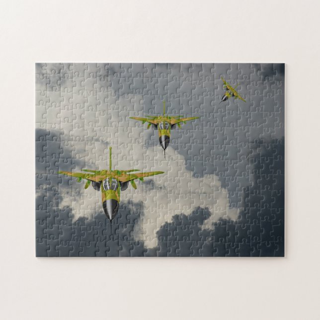 F111 FIGHTERS IN YOUR FACE JIGSAW PUZZLE (Horizontal)