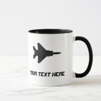 F15 Eagle Fighter Jet Silhouette AirForce Aircraft