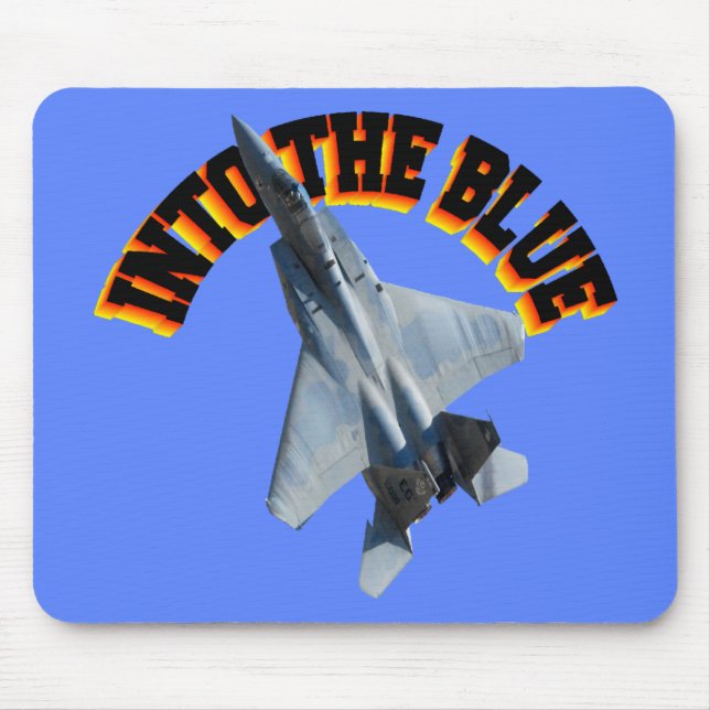 F15 INTO THE BLUE MOUSE PAD (Front)