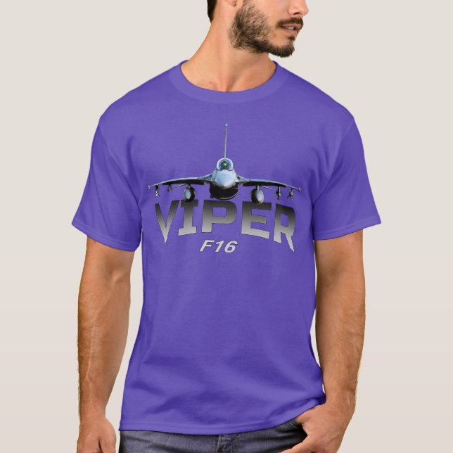 F16 Viper Fighting Falcon Jet Fighters 2 T-Shirt (Front)