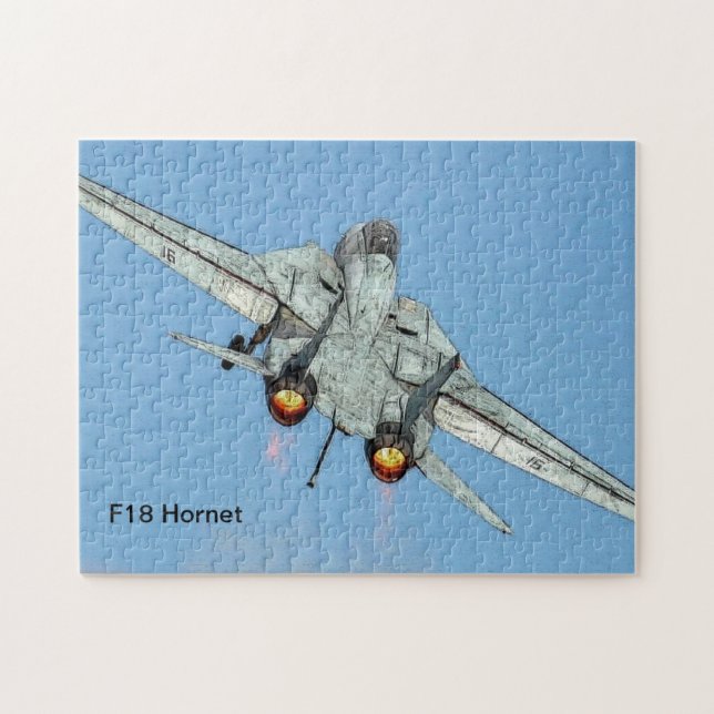 F18 Hornet Puzzle (Horizontal)