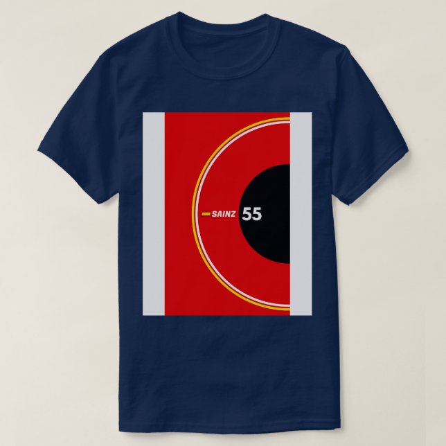 F1 2024 55 Sainz TShirt (Design Front)