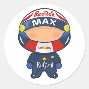 F1 Sticker RedBull Max Verstappen Formula