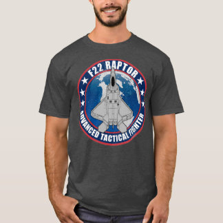 F22 Raptor distressed  T-Shirt
