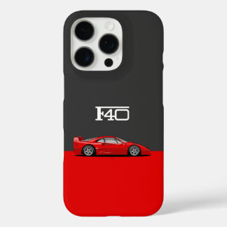 F40 Classic holy trinity car iPhone 16 Pro Case