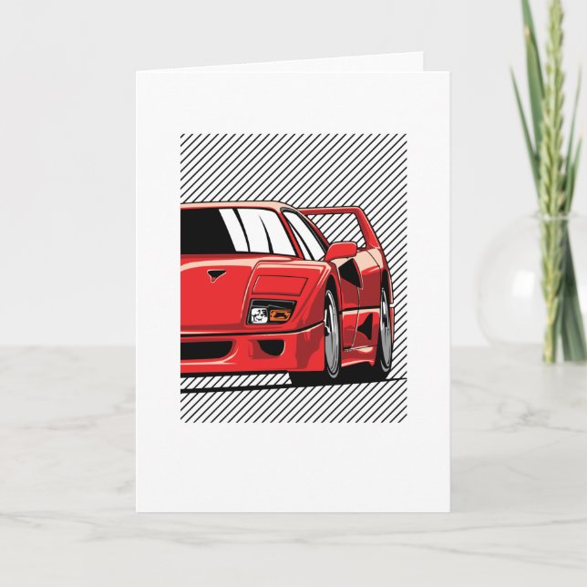 F40 Racing Card (Front)