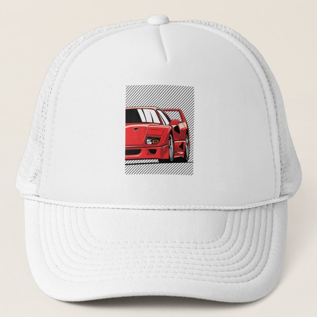 F40 Racing Trucker Hat (Front)