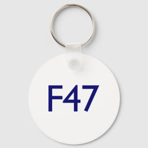 F47 Collection Resist Trump And Project 2025 Key Ring