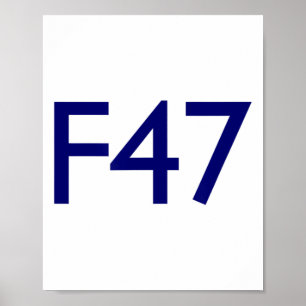 F47 Collection Resist Trump And Project 2025 Poster