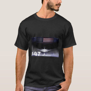 F47 Fighter Jet F-47 Jet Fighter Aircraft T-Shirt