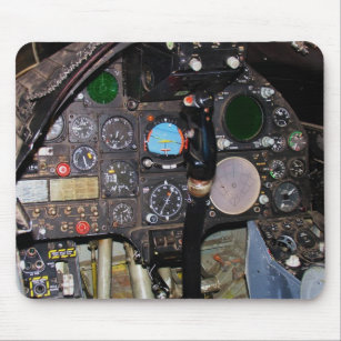 F4 Cockpit Mouse Pad