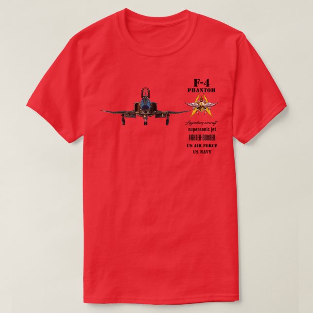 F4 Phantom 1 T-Shirt (Design Front)