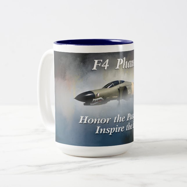 F4 Phantom mug (Front Left)