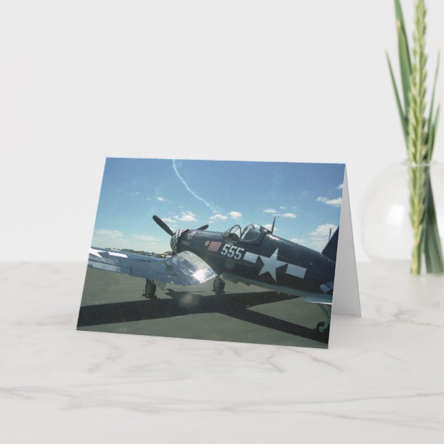 F4U-1 Corsair Greeting Card (Front)
